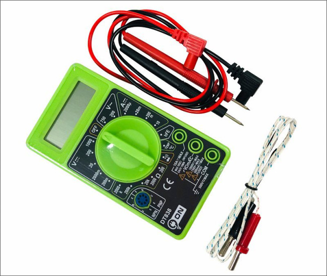 Мультиметр цифровой DT-838 3-ON