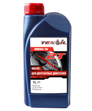 Texoil Масло 2-х тактное минеральное 1л канистра