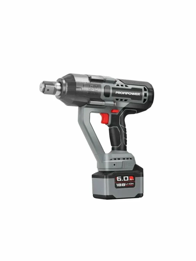 Аккумуляторный гайковерт бесщеточный ударный ProfiPower T-2500N (Li-ion-1шт, 8.0Ач, 2500Нм, З/У, в к