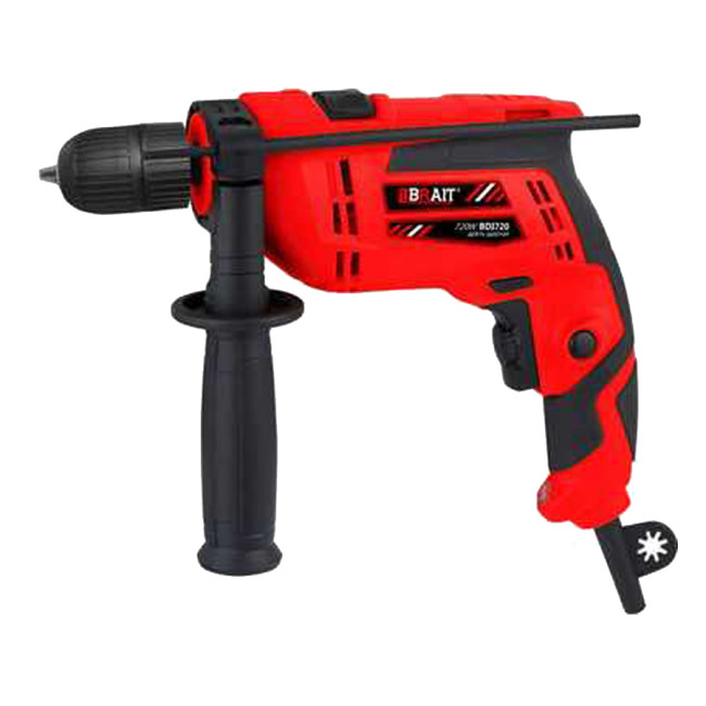Дрель ударная 720вт. BRAIT  BDI720