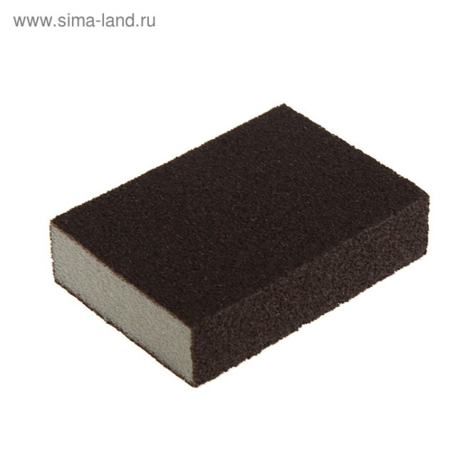 Губка шлифовальная TUNDRA basic, 100х70х25 мм, Р60/100, мягкая   2580201