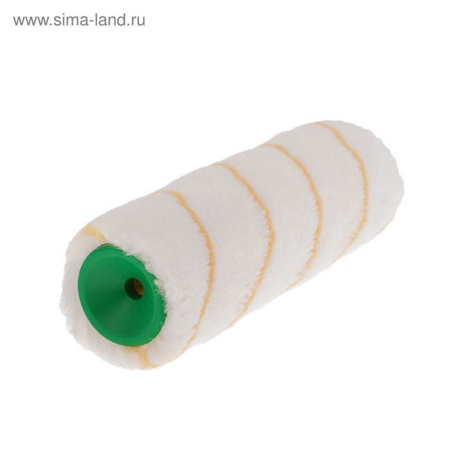 Валик сменный TUNDRA, полиамид, 180 мм, ручка d=6 мм, D=42 мм, ворс 12 мм, желтая нить 2419737