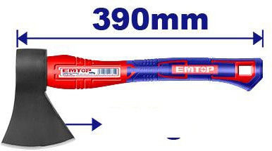 Топор с фибергласовой ручкой  600гр. EMTOP