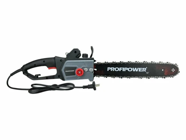 Сетевая цепная пила ЕС-2200 16д 2200вт с механич.подачей масла ProfiPower