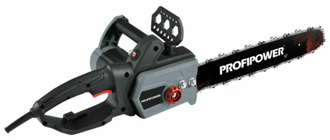 Сетевая цепная пила ЕС-2200 16д 2200вт с механич.подачей масла ProfiPower