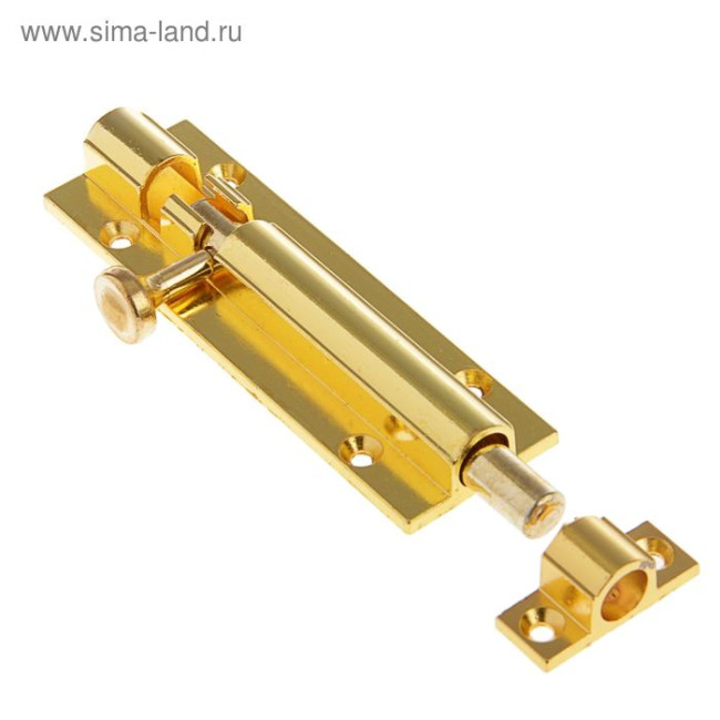 Шпингалет, 10 см, оцинкованный, цвет хром 906774