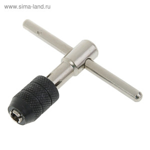 Вороток для метчиков TUNDRA basic, Т-образный, с трещоткой, М3-М8   2705958