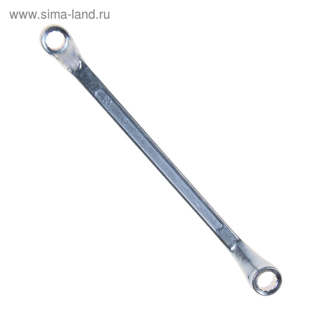ЯЯКлюч гаечный, накидной TUNDRA basic, хромированный, 10х13 мм 878083
