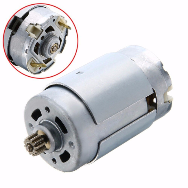 Двигатель 12V для шуруповертов с шестернейдля Интерскол (12 Зубов)
