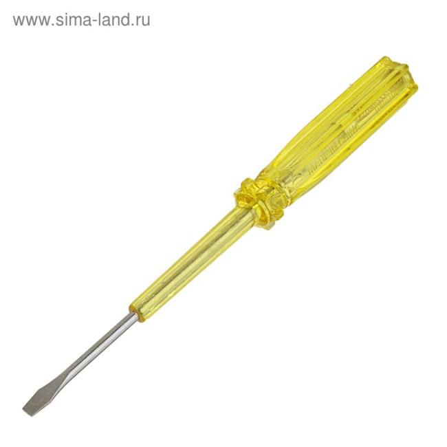 Отвертка индикаторная LOM, пластиковая рукоятка, 160 мм 2276016