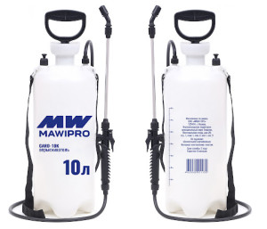 Опрыскиватель пневматический MAWIPRO GARD-10К, 10 л., уп. 6 шт.