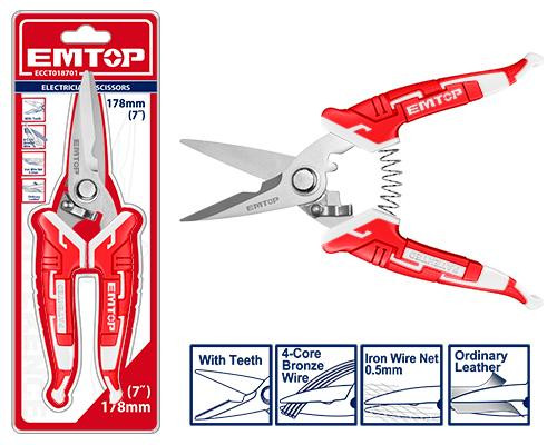 Ножницы Размер: 178 мм (7") EMTOP